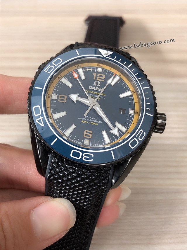 歐米茄高端手錶 OMEGA複刻海馬海洋宇宙600米四針男士腕表  gjs1964